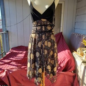 Fairie Dress with asymmetrical hem